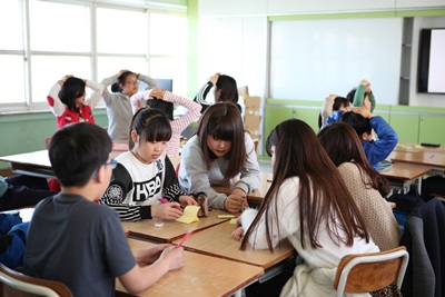 그룹별 토론모습 1