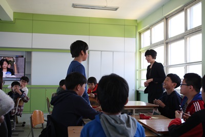 그룹별 토론모습 4